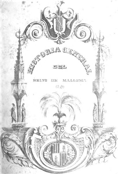 Archivo:Cubèrta Réyne de Mallorca 1840.jpg
